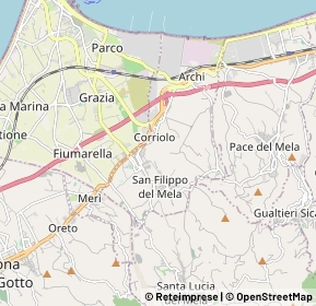 Mappa 98044 San Filippo del Mela ME, Italia (2.694)