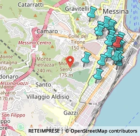 Mappa Vico Scrivia, 98124 Messina ME, Italia (1.325)