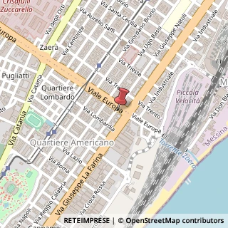 Mappa Viale Europa, 39, 98124 Pace del Mela, Messina (Sicilia)