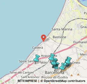 Mappa Via Catili, 98051 Barcellona Pozzo di Gotto ME, Italia (3.00818)