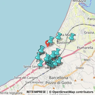 Mappa Via Catili, 98051 Barcellona Pozzo di Gotto ME, Italia (1.7)