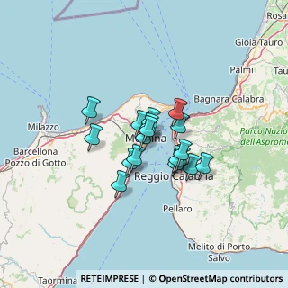 Mappa Via Gino Buganza, 98124 Messina ME, Italia (9.44944)
