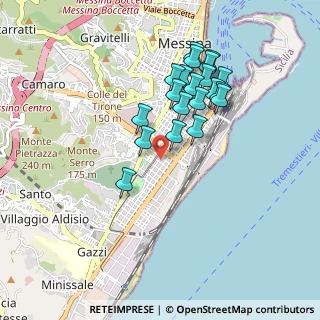 Mappa Via Gino Buganza, 98124 Messina ME, Italia (0.9225)