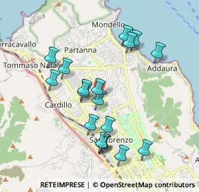Mappa Via Egeria, 90146 Palermo PA, Italia (2.04944)