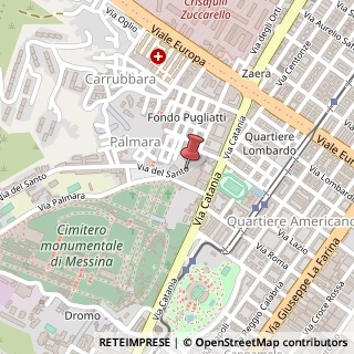 Mappa Via Palmara, 19, 98124 Messina, Messina (Sicilia)