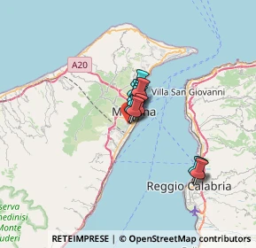 Mappa Via Palmara, 98124 Messina ME, Italia (4.08)