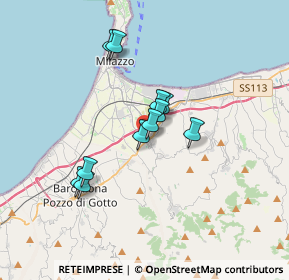 Mappa Olivarella, 98044 Milazzo ME, Italia (2.99636)