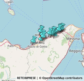 Mappa Olivarella, 98044 Milazzo ME, Italia (8.43867)