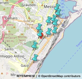 Mappa Via Crema, 98124 Messina ME, Italia (0.85818)