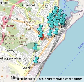 Mappa Via Crema, 98124 Messina ME, Italia (0.983)