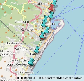 Mappa Via Crema, 98124 Messina ME, Italia (1.83091)
