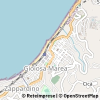 Kaart Gioiosa Marea