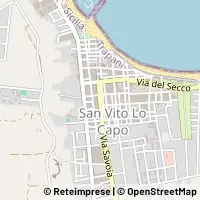 Map San Vito lo Capo