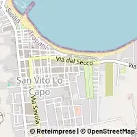 Mapa San Vito lo Capo