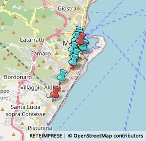 Mappa Via Trento, 98123 Messina ME, Italia (1.12333)