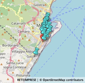 Mappa Via Trento, 98123 Messina ME, Italia (1.08929)