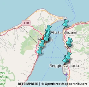 Mappa Via Trento, 98123 Messina ME, Italia (5.87923)