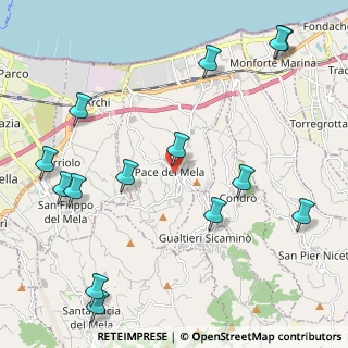 Mappa Via Regina Margherita, 98042 Pace del Mela ME, Italia (3.04071)