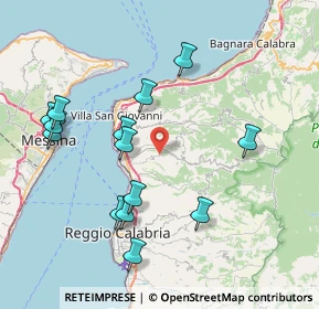 Mappa SP7, 89135 Sambatello RC, Italia (9.24429)