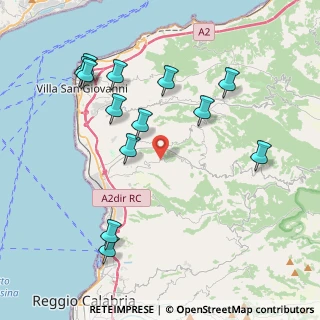 Mappa SP7, 89135 Sambatello RC, Italia (4.87769)