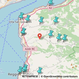Mappa SP7, 89135 Sambatello RC, Italia (6.22429)