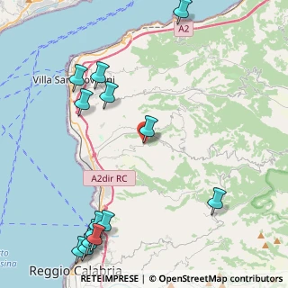 Mappa SP7, 89135 Sambatello RC, Italia (6.45643)