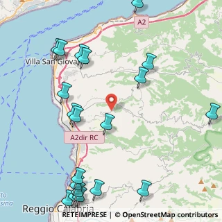 Mappa SP7, 89135 Sambatello RC, Italia (6.4325)