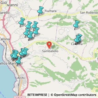Mappa SP7, 89135 Sambatello RC, Italia (2.944)