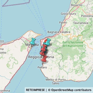 Mappa SP7, 89135 Sambatello RC, Italia (8.10818)