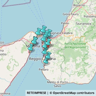 Mappa SP7, 89135 Sambatello RC, Italia (9.39231)
