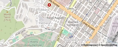 Mappa Messina