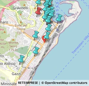 Mappa Via Industriale, 98121 Messina ME, Italia (1.1705)