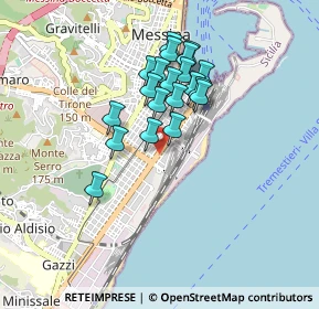 Mappa Via Industriale, 98121 Messina ME, Italia (0.7835)