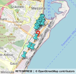 Mappa Via Industriale, 98121 Messina ME, Italia (0.69438)