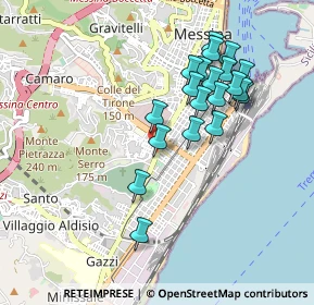 Mappa Via Catania, 98123 Messina ME, Italia (0.968)