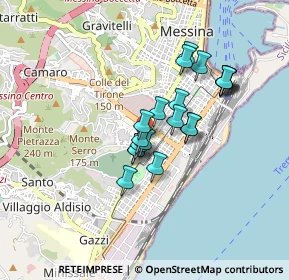 Mappa Via Catania, 98123 Messina ME, Italia (0.719)