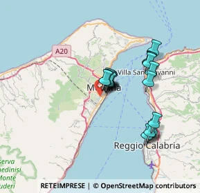 Mappa Via Catania, 98123 Messina ME, Italia (6.1055)