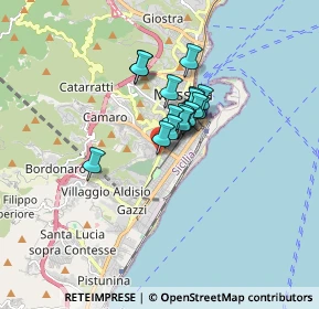 Mappa Via Catania, 98123 Messina ME, Italia (1.10471)