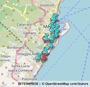 Mappa Via Catania, 98123 Messina ME, Italia (1.30625)