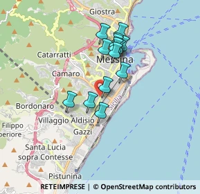 Mappa Via Catania, 98123 Messina ME, Italia (1.55357)