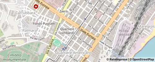 Mappa Messina