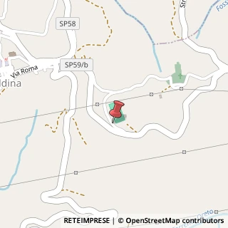 Mappa Via cimitero, snc, 98040 Roccavaldina, Messina (Sicilia)