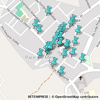 Mappa Piazza Municipio, 98042 Pace del Mela ME, Italia (0.10207)