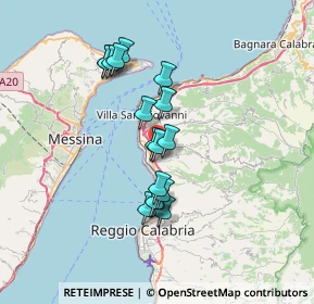 Mappa 89135 Reggio di Calabria RC, Italia (6.45235)