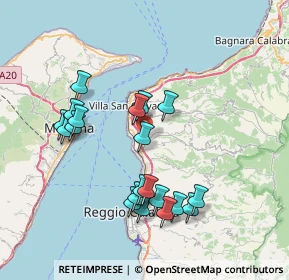 Mappa 89135 Reggio di Calabria RC, Italia (8.161)