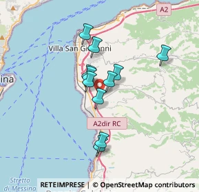 Mappa 89135 Reggio di Calabria RC, Italia (2.89273)