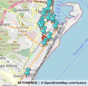 Mappa Via Trieste, 98123 Messina ME, Italia (1.01)