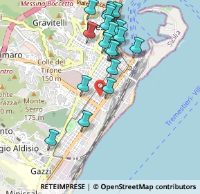 Mappa Via Trieste - is. 82 bis, 98123 Messina ME, Italia (1.0955)