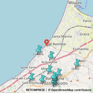 Mappa Via Caldà, 98051 Barcellona Pozzo di Gotto ME, Italia (3.33818)