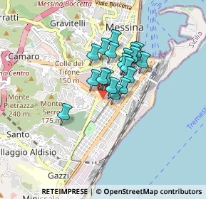 Mappa Via Milano, 98124 Messina ME, Italia (0.629)